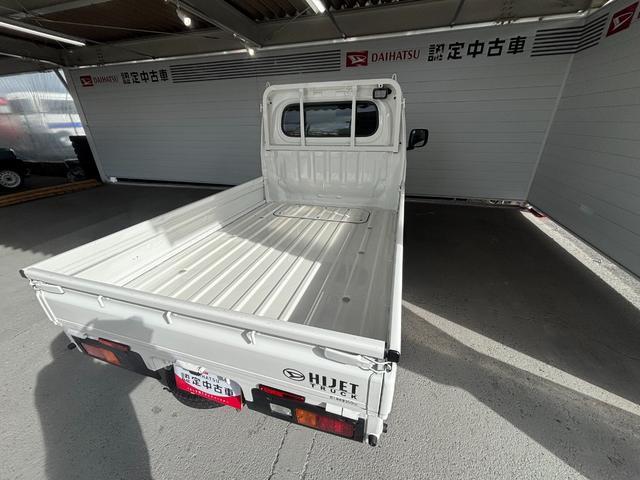 ハイゼットトラックＥＸＴマニュアルエアコン　オーディオ穴　電動格納式ドアミラー　パワーウィンドウ　プッシュスタートスイッチ　キーフリーシステム　荷台作業灯　アイドリングストップ機能　コーナーセンサー（奈良県）の中古車