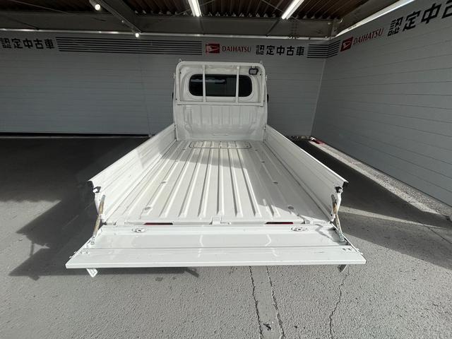 ハイゼットトラックＥＸＴマニュアルエアコン　オーディオ穴　電動格納式ドアミラー　パワーウィンドウ　プッシュスタートスイッチ　キーフリーシステム　荷台作業灯　アイドリングストップ機能　コーナーセンサー（奈良県）の中古車