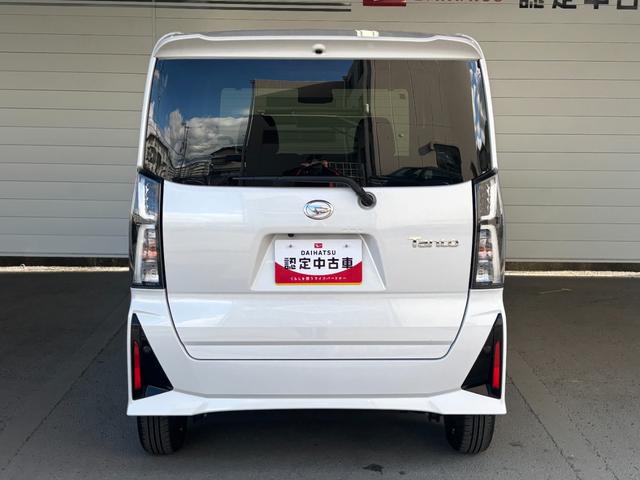 タントカスタムＸナビ取付時バックカメラ対応　電動パーキングブレーキ　両側電動スライドドア　電動格納式ドアミラー　パワーウィンドウ　オートエアコン　プッシュスタートスイッチ　アルミホイール　キーフリーシステム（奈良県）の中古車