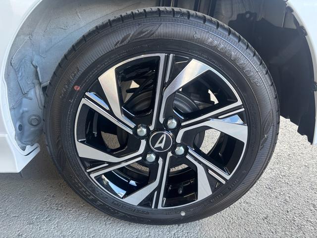 タントカスタムＸナビ取付時バックカメラ対応　電動パーキングブレーキ　両側電動スライドドア　電動格納式ドアミラー　パワーウィンドウ　オートエアコン　プッシュスタートスイッチ　アルミホイール　キーフリーシステム（奈良県）の中古車