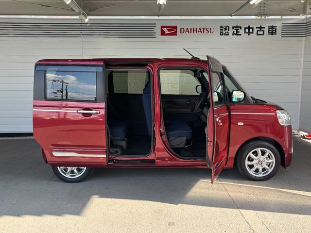 ムーヴキャンバスセオリーＧターボ９インチディスプレイオーディオ　バックカメラ　ドライブレコーダー　ＥＴＣ車載器　ＴＶコントロール　フロントシートヒーター　両側電動スライドドア　電動パーキングブレーキ　プッシュスタートスイッチ（奈良県）の中古車