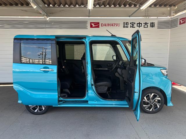 タントカスタムＸ１０インチ純正大画面ナビ　パノラマモニター　電動パーキングブレーキ　ドライブレコーダー　ＥＴＣ車載器　ＴＶコントロール　フロントシートヒーター　両側電動スライドドア　アルミホイール　キーフリーシステム（奈良県）の中古車