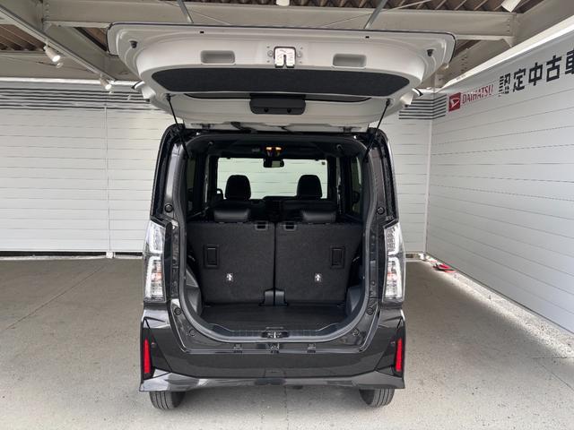 タントカスタムＸ９インチディスプレイオーディオ　バックカメラ　電動パーキングブレーキ　両側電動スライドドア　フロントシートヒーター　電動格納式ドアミラー　アルミホイール　プッシュスタートスイッチ　キーフリーシステム（奈良県）の中古車