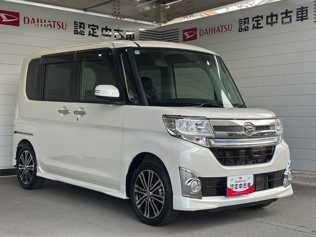 タントカスタムRS スマートセレクションSAナビゲーション バックカメラ 両側電動スライドドア 電動格納式ドアミラー プッシュスタートスイッチ アイドリングストップ機能 アルミホイール キーフリーシステム(奈良県)の中古車