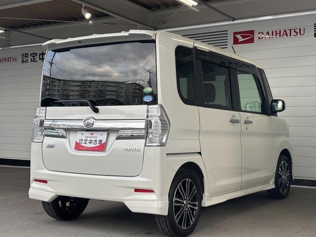 タントカスタムRS スマートセレクションSAナビゲーション バックカメラ 両側電動スライドドア 電動格納式ドアミラー プッシュスタートスイッチ アイドリングストップ機能 アルミホイール キーフリーシステム(奈良県)の中古車