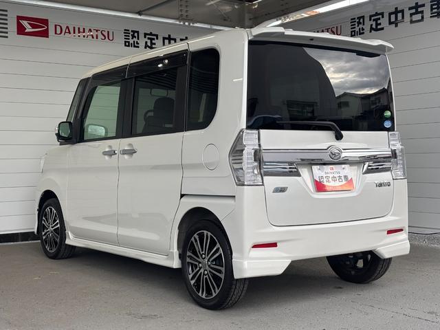 タントカスタムRS スマートセレクションSAナビゲーション バックカメラ 両側電動スライドドア 電動格納式ドアミラー プッシュスタートスイッチ アイドリングストップ機能 アルミホイール キーフリーシステム(奈良県)の中古車