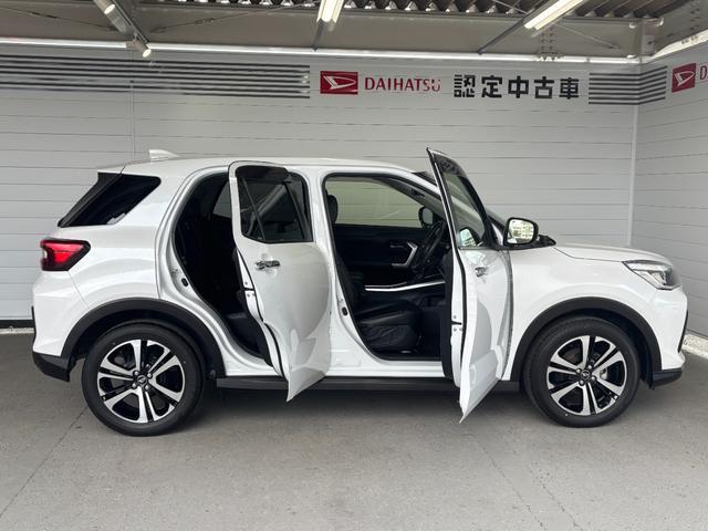 ロッキープレミアムGナビ取付時バックカメラ対応 フロントシートヒーター 電動パーキングブレーキ 電動格納式ドアミラー パワーウィンドウ プッシュスタートスイッチ オートエアコン キーフリーシステム アルミホイール(奈良県)の中古車