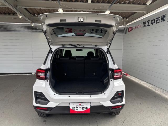 ロッキープレミアムGナビ取付時バックカメラ対応 フロントシートヒーター 電動パーキングブレーキ 電動格納式ドアミラー パワーウィンドウ プッシュスタートスイッチ オートエアコン キーフリーシステム アルミホイール(奈良県)の中古車