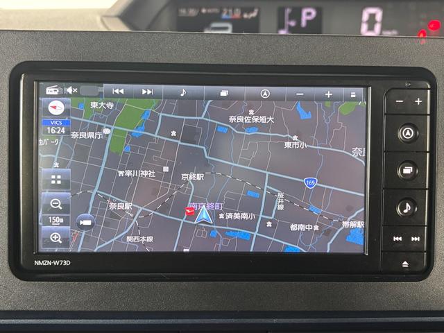 タントＸナビゲーション　バックカメラ　フロントシートヒーター　ドライブレコーダー　電動パーキングブレーキ　ＥＴＣ車載器　助手席側電動スライドドア　プッシュスタートスイッチ　電動格納式ドアミラー（奈良県）の中古車