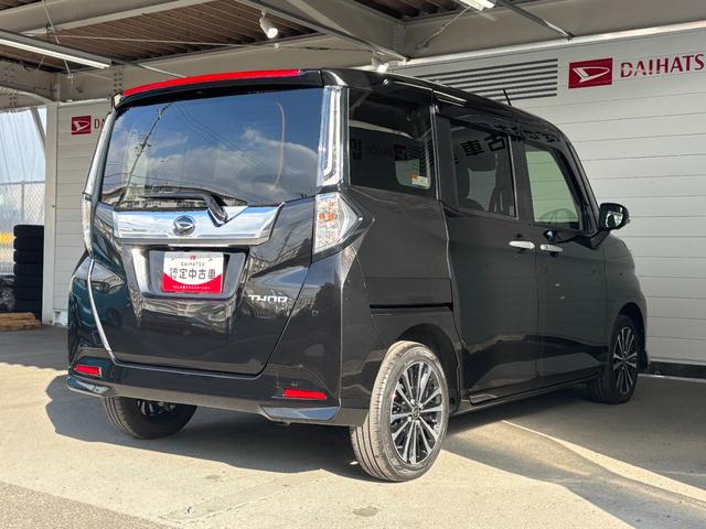 トールカスタムＧ　ターボ純正ナビゲーション　パノラマモニター　ドライブレコーダー　ＥＴＣ車載器　電動パーキングブレーキ　両側電動スライドドア　電動格納式ドアミラー　オートエアコン　プッシュスタートスイッチ　アルミホイール（奈良県）の中古車