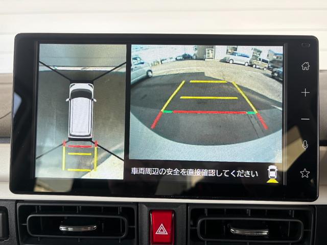 ムーヴキャンバスストライプスＧ９インチディスプレイオーディオ　パノラマモニター　フロントシートヒーター　両側電動スライドドア　電動パーキングブレーキ　電動格納式ドアミラー　プッシュスタートスイッチ　キーフリーシステム（奈良県）の中古車