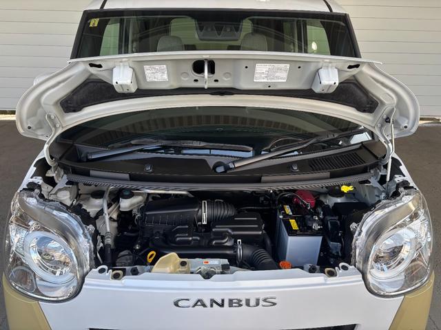 ムーヴキャンバスストライプスＧ９インチディスプレイオーディオ　パノラマモニター　フロントシートヒーター　両側電動スライドドア　電動パーキングブレーキ　電動格納式ドアミラー　プッシュスタートスイッチ　キーフリーシステム（奈良県）の中古車