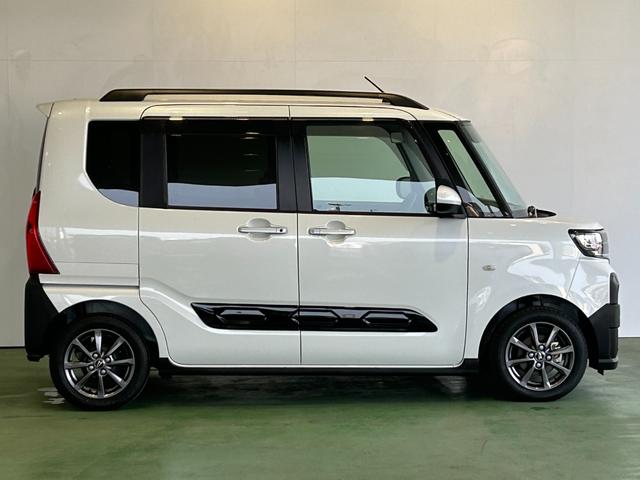 タントファンクロスナビ　ドラレコ　両側電動スライドドア　コ−ナ−センサ−　衝突被害軽減ブレーキ　アイドリングストップ機能　プッシュボタンスタ−ト　シ−トヒ−タ−　バックカメラ　ＬＥＤヘッドライト（奈良県）の中古車