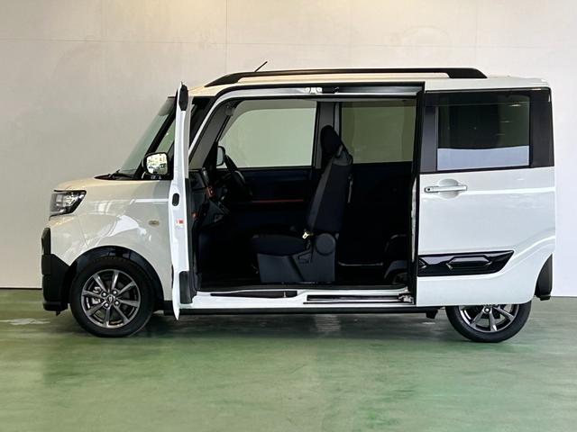 タントファンクロスナビ　ドラレコ　両側電動スライドドア　コ−ナ−センサ−　衝突被害軽減ブレーキ　アイドリングストップ機能　プッシュボタンスタ−ト　シ−トヒ−タ−　バックカメラ　ＬＥＤヘッドライト（奈良県）の中古車