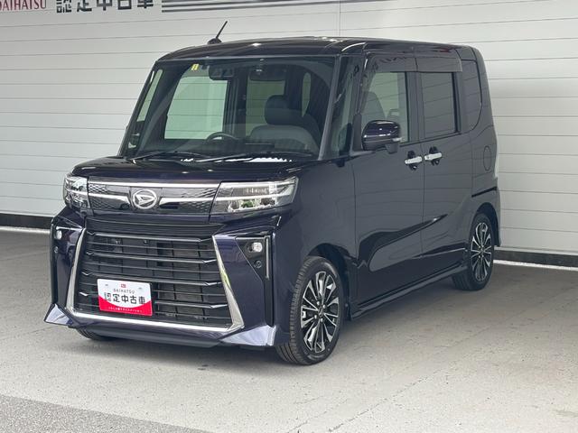 タントカスタムＲＳ１０インチ純正大画面ナビ　パノラマモニター　ドライブレコーダー　電動パーキングブレーキ　フロントシートヒーター　両側電動スライドドア　電動格納式ドアミラー　アルミホイール　キーフリーシステム（奈良県）の中古車