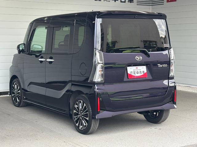 タントカスタムＲＳ１０インチ純正大画面ナビ　パノラマモニター　ドライブレコーダー　電動パーキングブレーキ　フロントシートヒーター　両側電動スライドドア　電動格納式ドアミラー　アルミホイール　キーフリーシステム（奈良県）の中古車