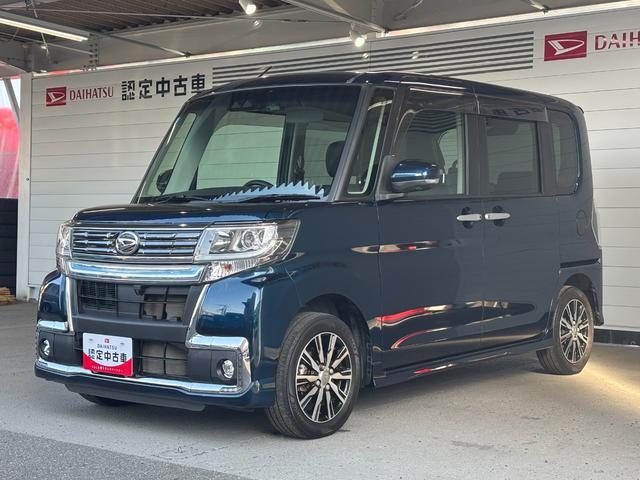 タントカスタムＸ　トップエディションＶＳ　ＳＡIIIＣＤチューナー　ナビ取付時パノラマカメラ対応　ドライブレコーダー　ＥＴＣ車載器　運転席シートヒーター　両側電動スライドドア　電動格納式ドアミラー　プッシュスタートスイッチ　キーフリー　アルミホイール（奈良県）の中古車