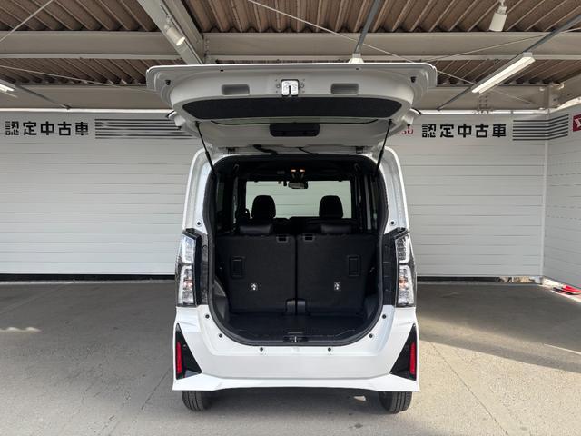 タントカスタムＸ９インチディスプレイオーディオ　バックカメラ　ドライブレコーダー　フロントシートヒーター　両側電動スライドドア　電動格納式ドアミラー　電動パーキングブレーキ　プッシュスタートスイッチ　アルミホイール（奈良県）の中古車