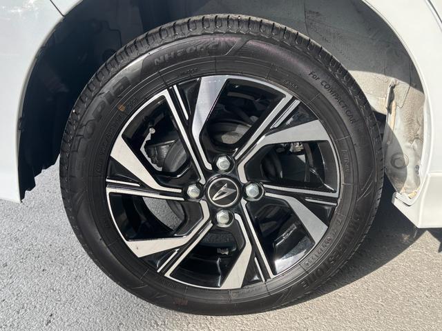 タントカスタムＸ９インチディスプレイオーディオ　バックカメラ　ドライブレコーダー　フロントシートヒーター　両側電動スライドドア　電動格納式ドアミラー　電動パーキングブレーキ　プッシュスタートスイッチ　アルミホイール（奈良県）の中古車