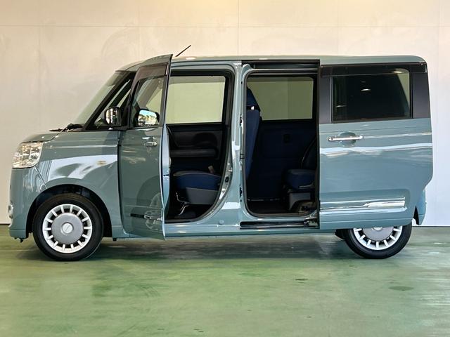 ムーヴキャンバスセオリーGナビ ドラレコ 衝突被害軽減ブレーキ コ−ナ−センサ− 両側電動スライドドア プッシュボタンスタ−ト 電動パーキング シ−トヒ−タ− バックカメラ(奈良県)の中古車