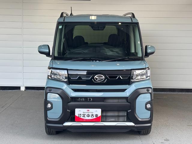 タントファンクロスターボ９インチディスプレイオーディオ　バックカメラ　フロントシートヒーター　電動パーキングブレーキ　電動格納式ドアミラー　パワーウィンドウ　プッシュスタートスイッチ　キーフリーシステム　アイドリングストップ（奈良県）の中古車