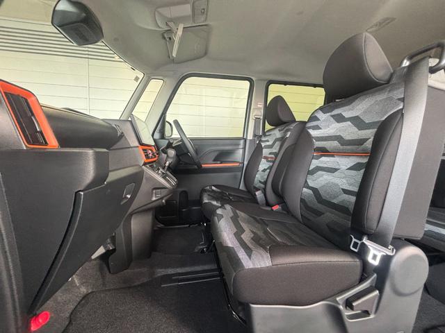 タントファンクロスターボ９インチディスプレイオーディオ　バックカメラ　フロントシートヒーター　電動パーキングブレーキ　電動格納式ドアミラー　パワーウィンドウ　プッシュスタートスイッチ　キーフリーシステム　アイドリングストップ（奈良県）の中古車