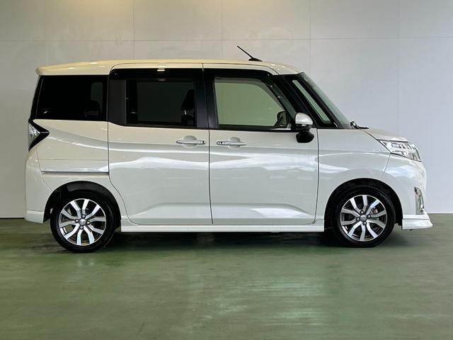 トールカスタムＧ　ターボ　ＳＡIIIナビ　ドラレコ　ＥＴＣ　衝突被害軽減ブレーキ　コ−ナ−センサ−　両側電動スライドドア　テレビキャンセラー　アイドリングストップ機能　オ−トハイビ−ム　シ−トヒ−タ−　パノラマモニタ−（奈良県）の中古車