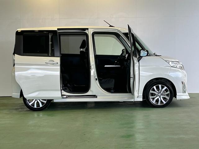 トールカスタムＧ　ターボ　ＳＡIIIナビ　ドラレコ　ＥＴＣ　衝突被害軽減ブレーキ　コ−ナ−センサ−　両側電動スライドドア　テレビキャンセラー　アイドリングストップ機能　オ−トハイビ−ム　シ−トヒ−タ−　パノラマモニタ−（奈良県）の中古車