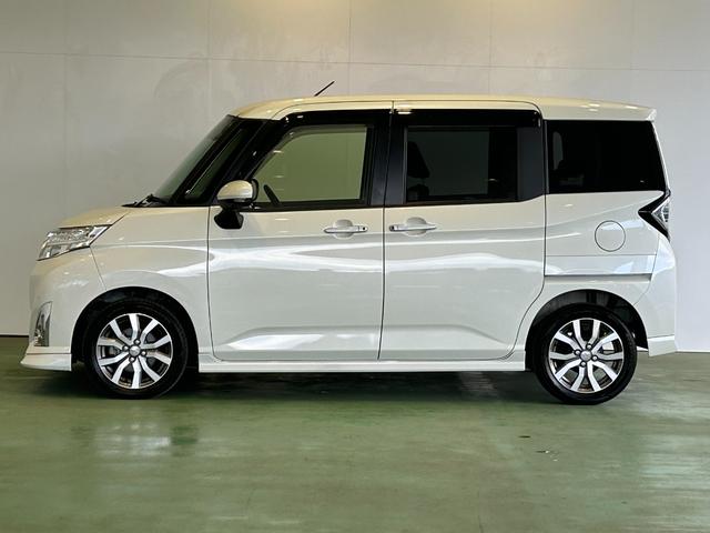 トールカスタムＧ　ターボ　ＳＡIIIナビ　ドラレコ　ＥＴＣ　衝突被害軽減ブレーキ　コ−ナ−センサ−　両側電動スライドドア　テレビキャンセラー　アイドリングストップ機能　オ−トハイビ−ム　シ−トヒ−タ−　パノラマモニタ−（奈良県）の中古車