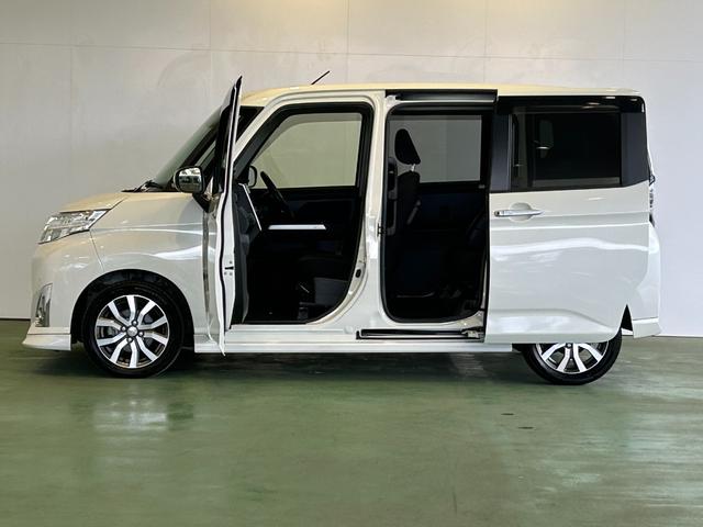 トールカスタムＧ　ターボ　ＳＡIIIナビ　ドラレコ　ＥＴＣ　衝突被害軽減ブレーキ　コ−ナ−センサ−　両側電動スライドドア　テレビキャンセラー　アイドリングストップ機能　オ−トハイビ−ム　シ−トヒ−タ−　パノラマモニタ−（奈良県）の中古車