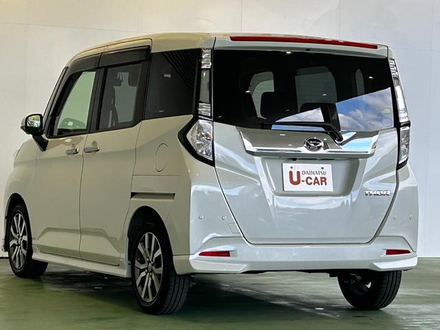 トールカスタムＧ　ターボ　ＳＡIIIナビ　ドラレコ　ＥＴＣ　衝突被害軽減ブレーキ　コ−ナ−センサ−　両側電動スライドドア　テレビキャンセラー　アイドリングストップ機能　オ−トハイビ−ム　シ−トヒ−タ−　パノラマモニタ−（奈良県）の中古車