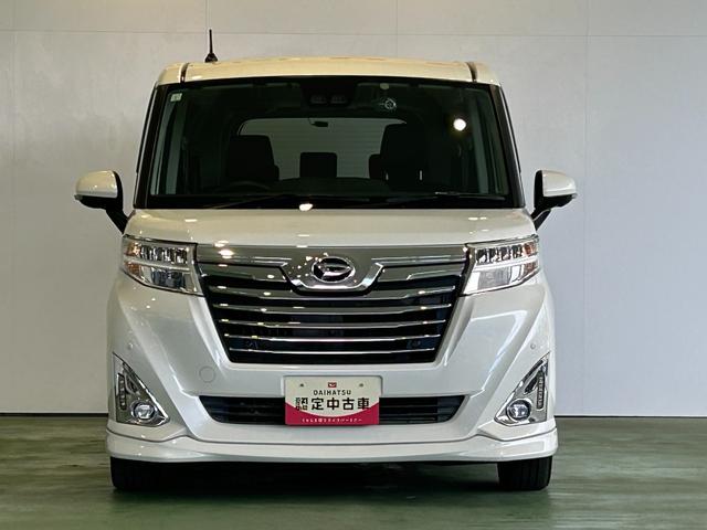 トールカスタムＧ　ターボ　ＳＡIIIナビ　ドラレコ　ＥＴＣ　衝突被害軽減ブレーキ　コ−ナ−センサ−　両側電動スライドドア　テレビキャンセラー　アイドリングストップ機能　オ−トハイビ−ム　シ−トヒ−タ−　パノラマモニタ−（奈良県）の中古車