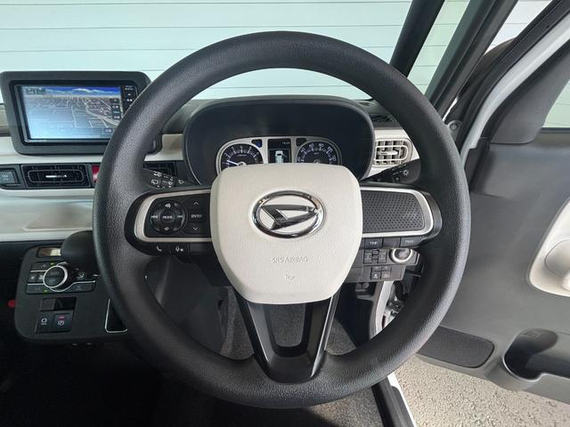 ムーヴキャンバスストライプスＧナビゲーション　バックカメラ　ドライブレコーダー　両側電動スライドドア　フロントシートヒーター　電動パーキングブレーキ　オートエアコン　電動格納式ドアミラー　プッシュスタートスイッチ　キーフリー（奈良県）の中古車