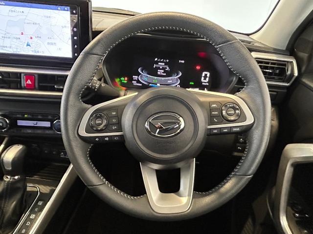 ロッキープレミアムＧ　ＨＥＶハイブリッド　ナビ　ドラレコ　ＥＴＣ　衝突被害軽減ブレーキ　コ−ナ−センサ−　全車速追従付ＡＣＣ　テレビキャンセラー　シ−トヒ−タ−　電動パーキング　プッシュボタンスタ−ト　パノラマモニタ−（奈良県）の中古車