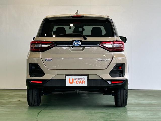 ロッキープレミアムＧ　ＨＥＶハイブリッド　ナビ　ドラレコ　ＥＴＣ　衝突被害軽減ブレーキ　コ−ナ−センサ−　全車速追従付ＡＣＣ　テレビキャンセラー　シ−トヒ−タ−　電動パーキング　プッシュボタンスタ−ト　パノラマモニタ−（奈良県）の中古車