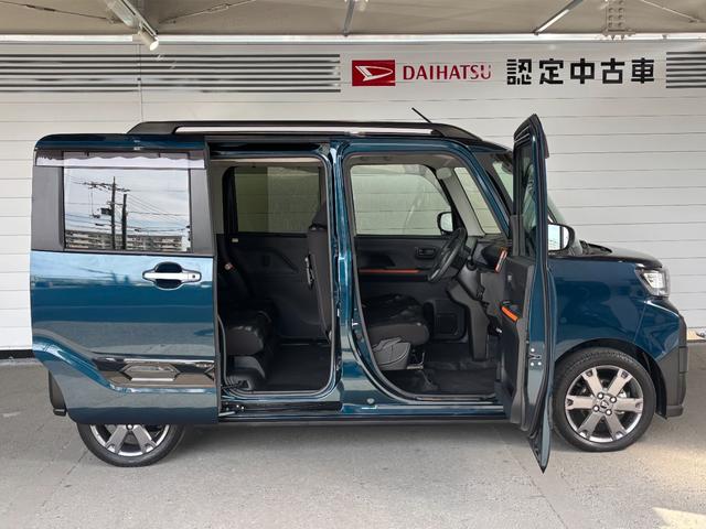 タントファンクロスターボ９インチディスプレイオーディオ　パノラマモニター　ドライブレコーダー　ＥＴＣ車載器　ＴＶコントロール　電動パーキングブレーキ　電動格納式ドアミラー　オートエアコン　キーフリーシステム　アルミホイール（奈良県）の中古車