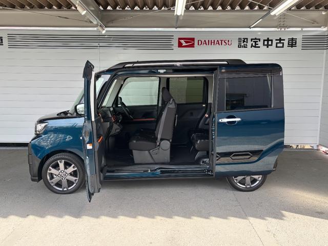 タントファンクロスターボ９インチディスプレイオーディオ　パノラマモニター　ドライブレコーダー　ＥＴＣ車載器　ＴＶコントロール　電動パーキングブレーキ　電動格納式ドアミラー　オートエアコン　キーフリーシステム　アルミホイール（奈良県）の中古車