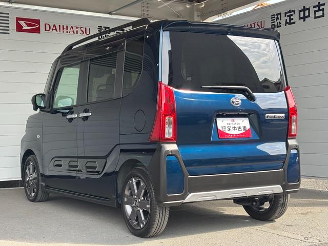 タントファンクロスターボ９インチディスプレイオーディオ　パノラマモニター　ドライブレコーダー　ＥＴＣ車載器　ＴＶコントロール　電動パーキングブレーキ　電動格納式ドアミラー　オートエアコン　キーフリーシステム　アルミホイール（奈良県）の中古車