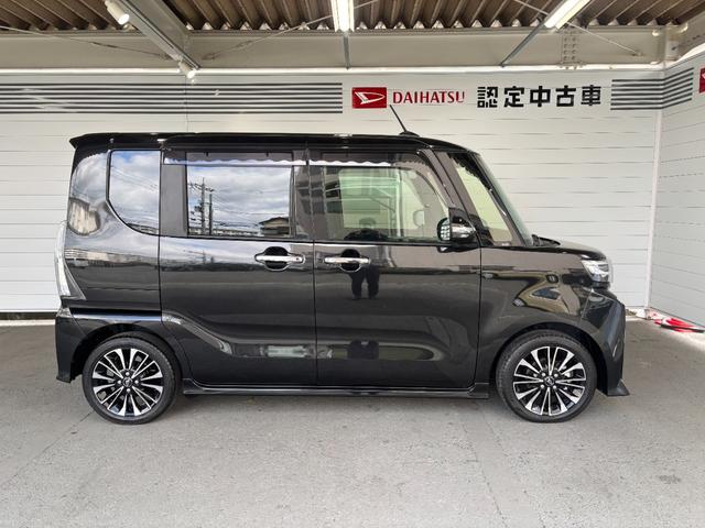 タントカスタムＲＳナビ取付時バックカメラ対応　ＥＴＣ　電動パーキングブレーキ　オートエアコン　電動格納式ドアミラー　パワーウィンドウ　プッシュスタートスイッチ　キーフリーシステム　両側電動スライドドア　アルミホイール（奈良県）の中古車