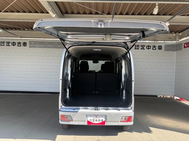 ハイゼットカーゴクルーズターボ９インチディスプレイオーディオ　バックカメラ　スマートインナーミラー　フロント席パワーウィンドウ　プッシュスタートスイッチ　キーフリーシステム　マニュアルエアコン　アイドリングストップ機能（奈良県）の中古車