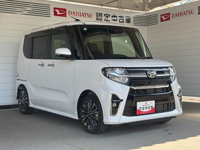 タントカスタムＲＳナビゲーション　パノラマモニター　ドライブレコーダー　ＴＶコントロール　ＥＴＣ車載器　両側電動スライドドア　フロントシートヒーター　プッシュスタートスイッチ　キーフリーシステム　アルミホイール（奈良県）の中古車