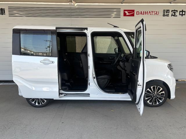 タントカスタムＲＳナビゲーション　パノラマモニター　ドライブレコーダー　ＴＶコントロール　ＥＴＣ車載器　両側電動スライドドア　フロントシートヒーター　プッシュスタートスイッチ　キーフリーシステム　アルミホイール（奈良県）の中古車