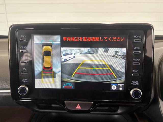 ヤリスクロスＺナビゲーション　パノラマモニター　ドライブレコーダー　ＥＴＣ車載器　運転席パワーシート　電動パーキングブレーキ　フロントシートヒーター　プッシュスタートスイッチ　キーフリーシステム　アルミホイール（奈良県）の中古車