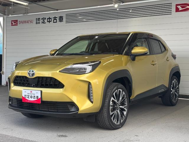 ヤリスクロスＺナビゲーション　パノラマモニター　ドライブレコーダー　ＥＴＣ車載器　運転席パワーシート　電動パーキングブレーキ　フロントシートヒーター　プッシュスタートスイッチ　キーフリーシステム　アルミホイール（奈良県）の中古車