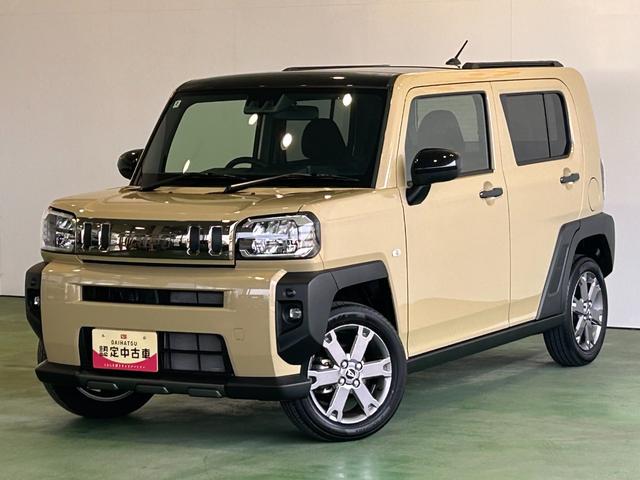 タフトG ダーククロムベンチャー4WD バックカメラ対応 シ−トヒ−タ− 衝突被害軽減ブレーキ コ−ナ−センサ− プッシュボタンスタ−ト アイドリングストップ機能 電動パーキング LEDヘッドライト(奈良県)の中古車