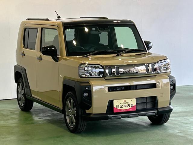 タフトG ダーククロムベンチャー4WD バックカメラ対応 シ−トヒ−タ− 衝突被害軽減ブレーキ コ−ナ−センサ− プッシュボタンスタ−ト アイドリングストップ機能 電動パーキング LEDヘッドライト(奈良県)の中古車