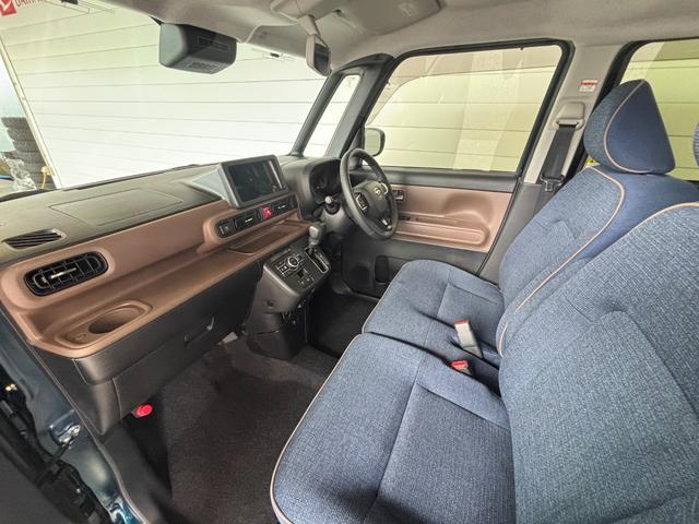 ムーヴキャンバスセオリーGナビ取付時パノラマモニター対応 両側電動スライドドア オートエアコン 電動パーキングブレーキ プッシュスタートスイッチ キーフリーシステム(奈良県)の中古車