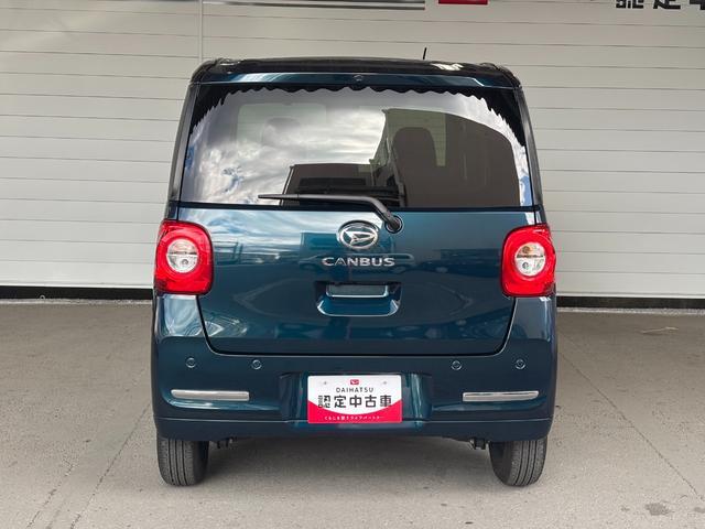 ムーヴキャンバスセオリーGナビ取付時パノラマモニター対応 両側電動スライドドア オートエアコン 電動パーキングブレーキ プッシュスタートスイッチ キーフリーシステム(奈良県)の中古車