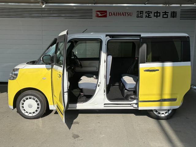 ムーヴキャンバスストライプスＧナビゲーション　バックカメラ　ドライブレコーダー　ＥＴＣ車載器　ＴＶコントロール　電動パーキングブレーキ　両側電動スライドドア　電動格納式ドアミラー　プッシュスタートスイッチ　キーフリーシステム（奈良県）の中古車