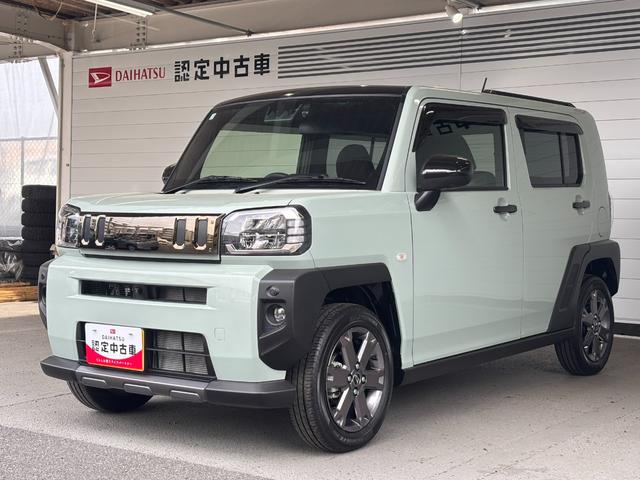 タフトＧターボ　ダーククロムベンチャーナビゲーション　パノラマモニター　　ドライブレコーダー　オートエアコン　フロントシートヒーター　電動パーキングブレーキ　プッシュスタートスイッチ　キーフリーシステム　アイドリングストップ機能（奈良県）の中古車